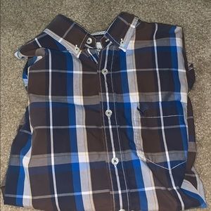 Long Sleeve Button Down- American Eagle M